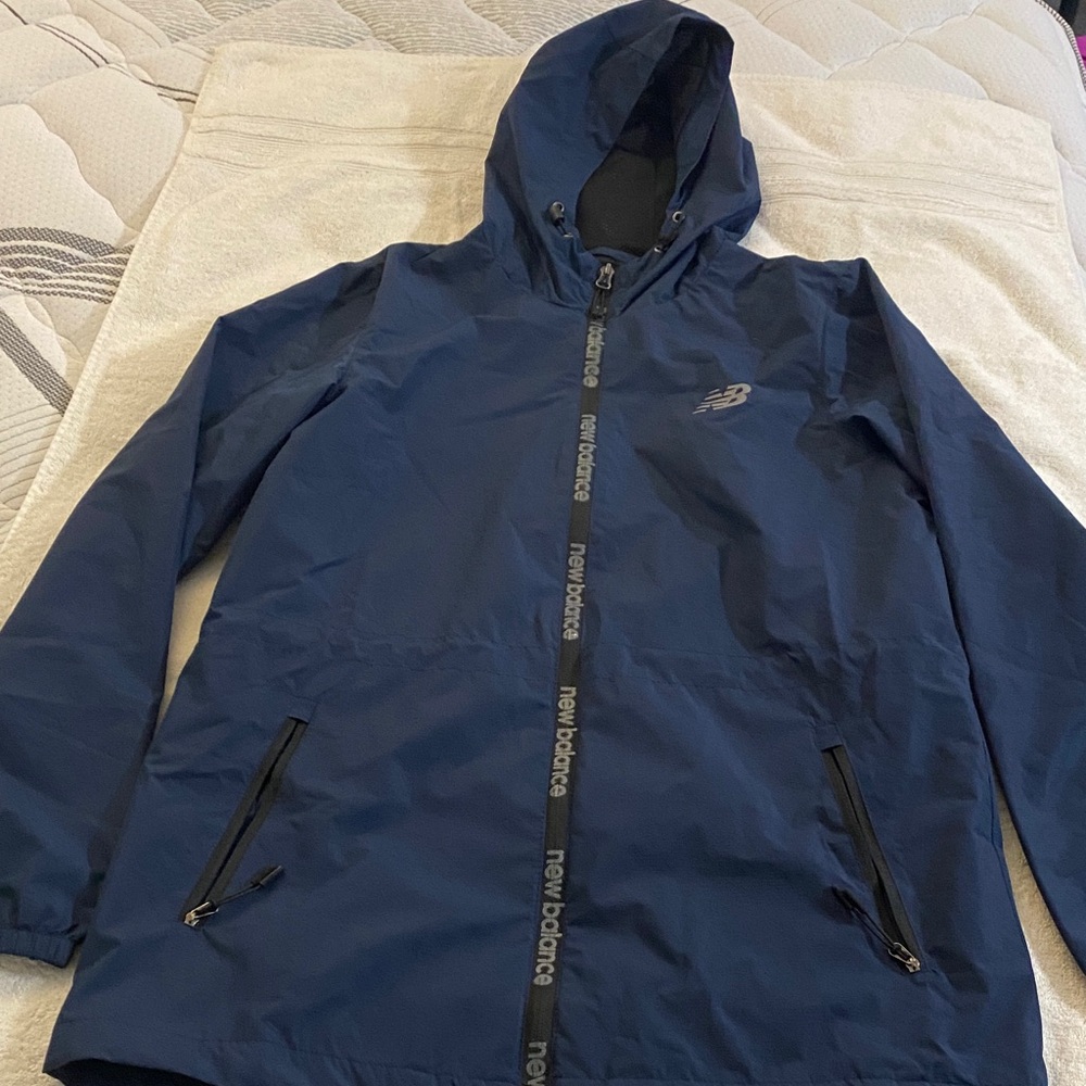 New Balance Women's Navy Windbreaker Jacket